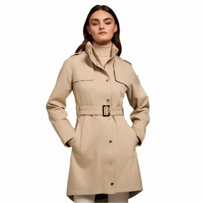 Price Drop Frenzy Big Clearance Event Holland Cooper Rosedale Ladies Waterproof Parka - Stone