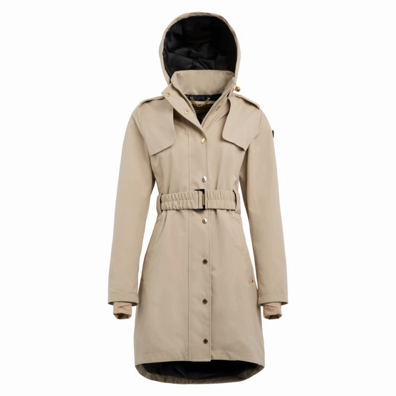Holland Cooper Rosedale Ladies Waterproof Parka - Stone Save Big Online