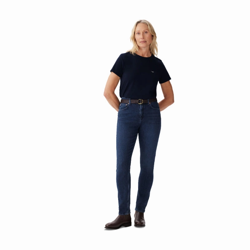 Best Price Today Flash Discount Today R.M.Williams Piccadilly Ladies T-Shirt - Navy
