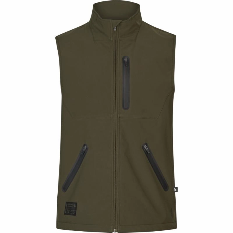 Seeland Chaser Aero Mens Lightweight Seetex Waistcoat - Pine Green Shop Grab Savings Price Drop Alert