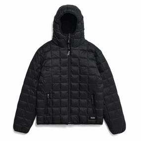 Exclusive Online Offer Taion Down Boa Reversible Hoodie Black / Black