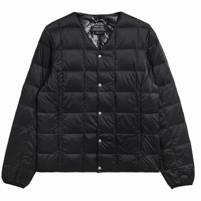 Taion V Neck Button Down Jacket Black Exclusive Online Deal