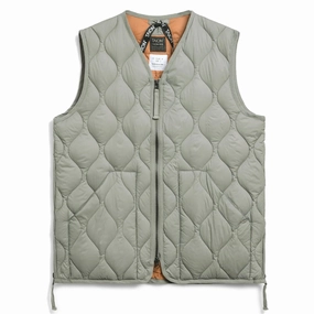 Daily Deal Frenzy Sweet Deal Today Taion Womens Military Soft Shell V Neck W-Zip Down Vest Dark Sage Green