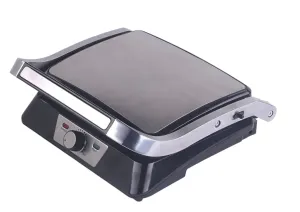Tekmaz Grill with Garnete Open Plate, 1850Watts, 180C, Stainless Steel / Black