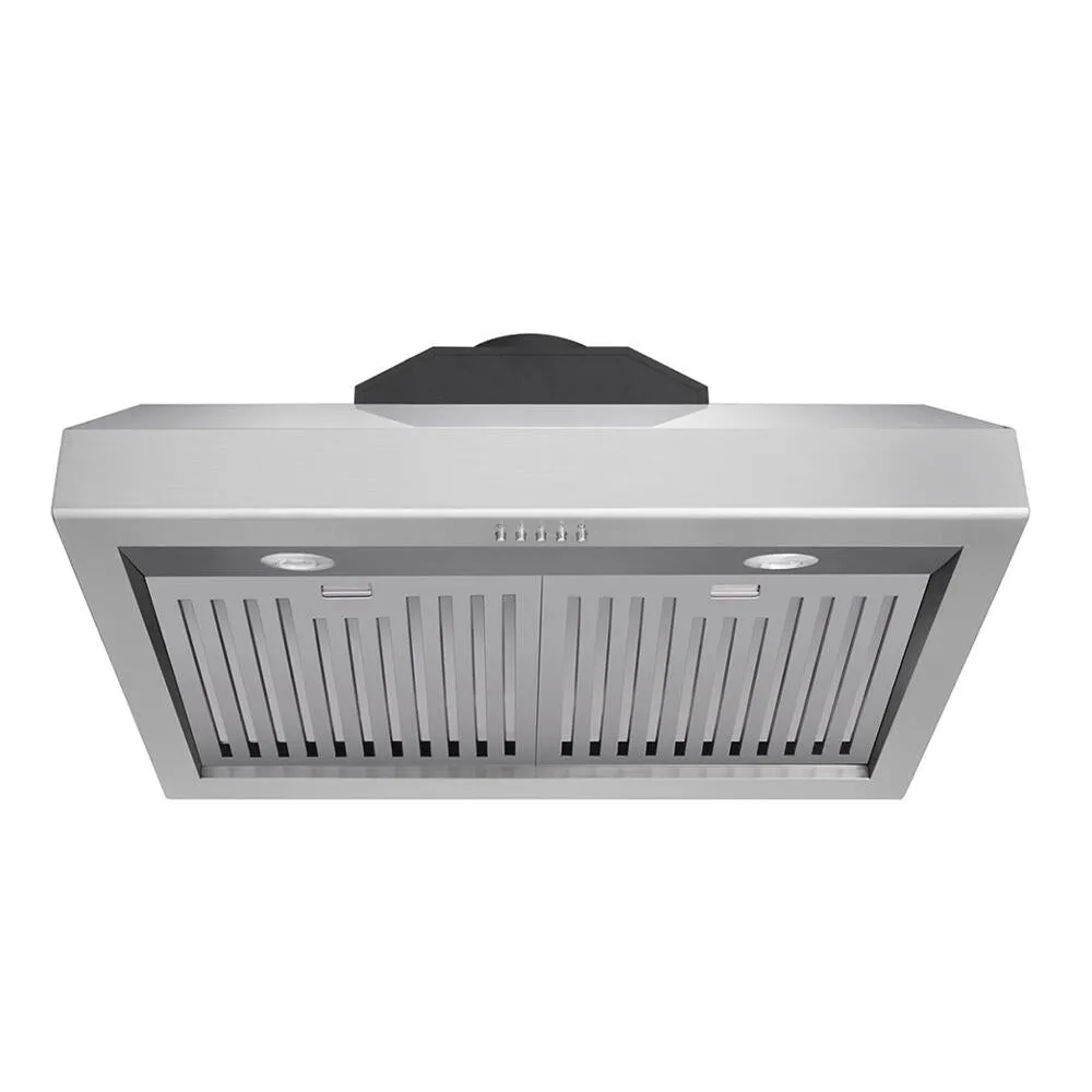 Thor Kitchen TRH3006 30 Inch Professional Range Hood, 11 Inches Tall In Stainless Steel
