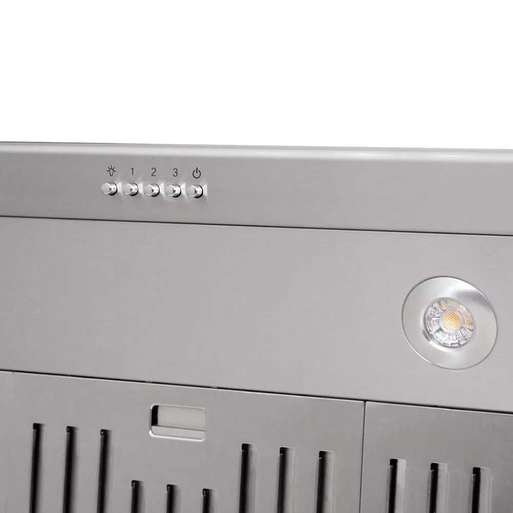 Thor Kitchen TRH3605 36 Inch Professional Range Hood, 16.5 Inches Tall In Stainless Steel