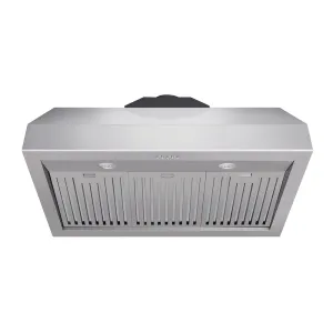 Thor Kitchen TRH3605 36 Inch Professional Range Hood, 16.5 Inches Tall In Stainless Steel