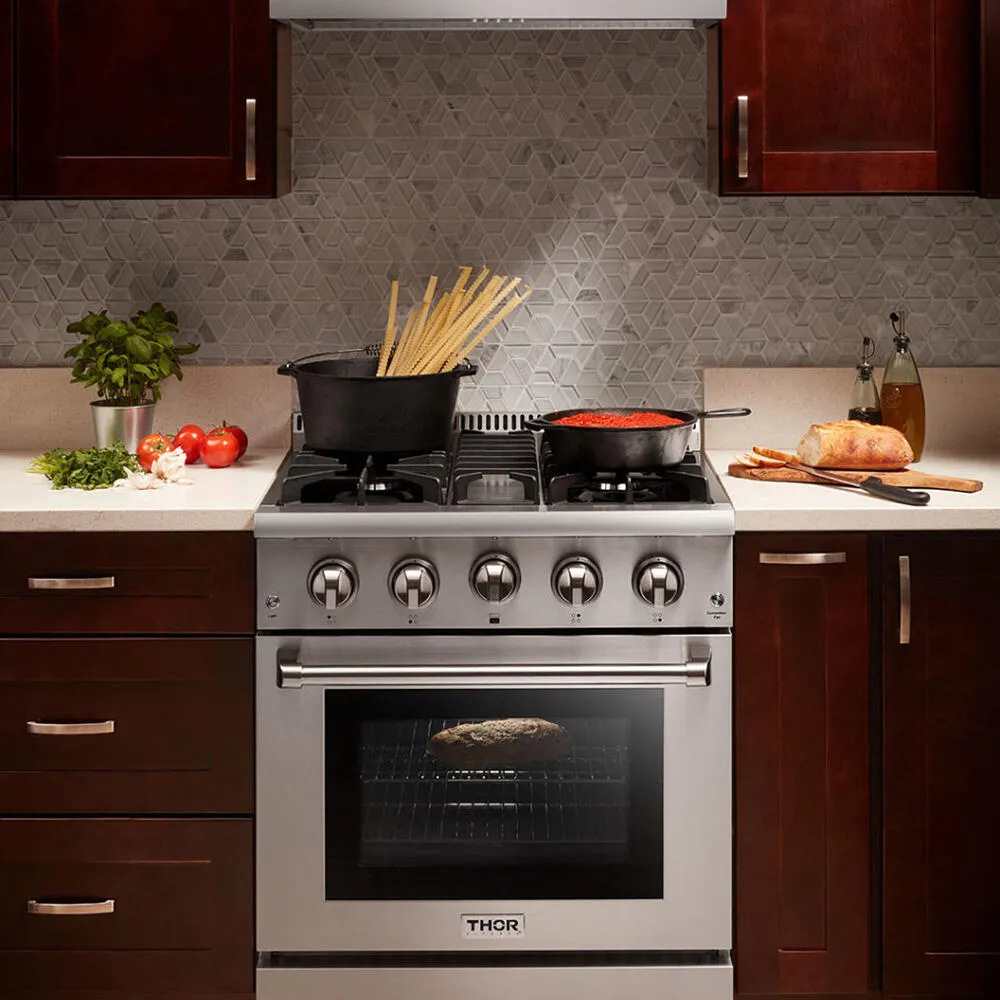 Thor Kitchen TRH3605 36 Inch Professional Range Hood, 16.5 Inches Tall In Stainless Steel