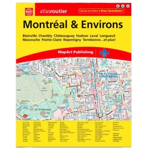 Flash Deal Alert Atlas Routier Montral Et Ses Environs
