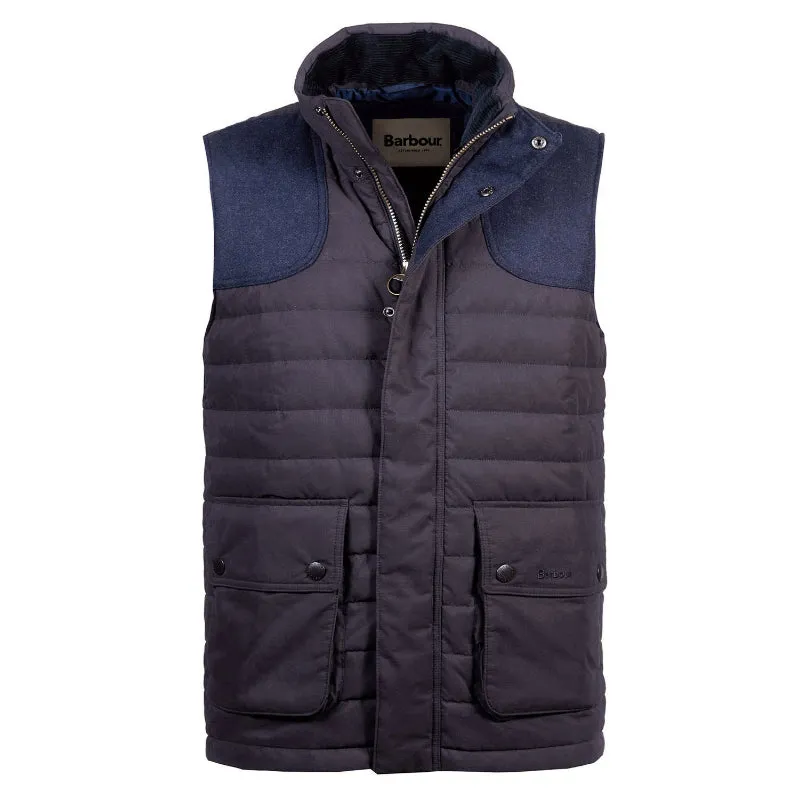 Barbour Bradford Mens Gilet - Navy Hot Sale Alert