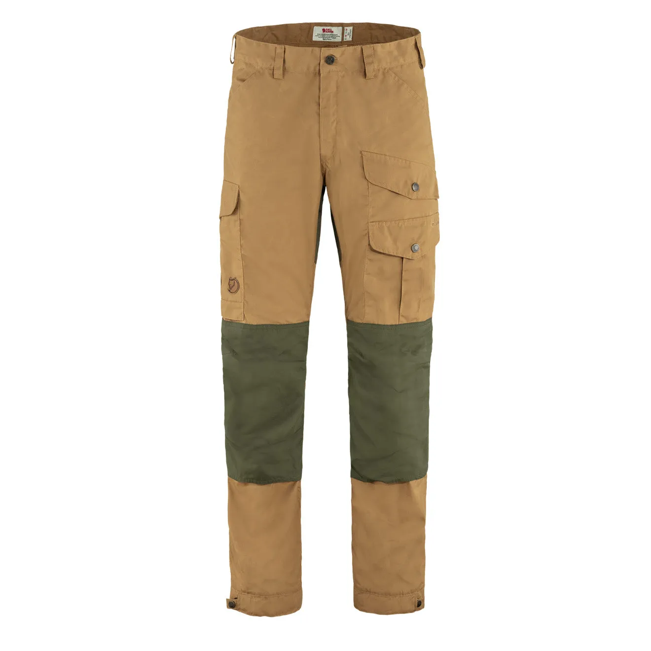 Mega Discount Event Fjallraven Vidda Pro Trousers Regular Buckwheat Brown / Laurel Green