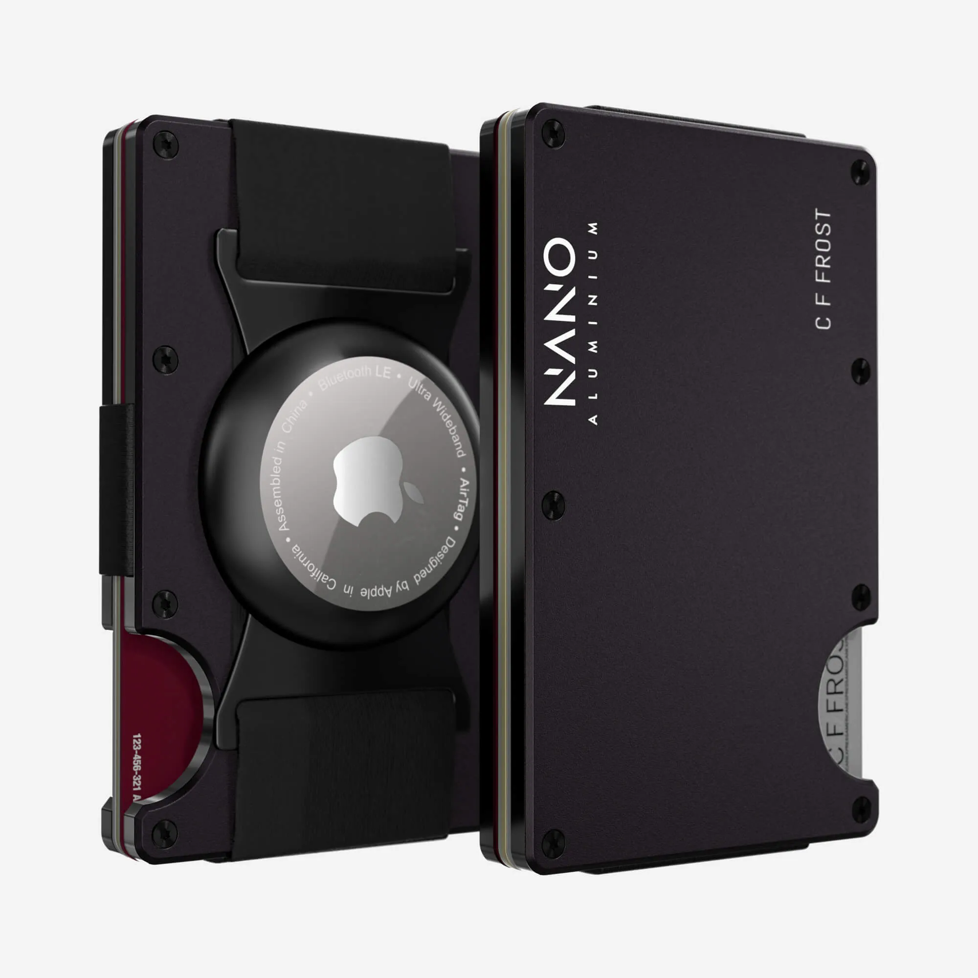 Personalised Airtag Cash Strap Wallet (Phantom Black) Mega Discount Today Grab the Deal Now