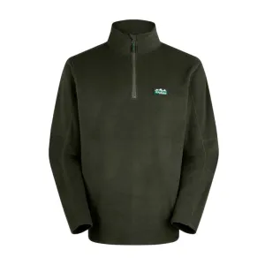 Ridgeline Narvik 1/4 Zip Mens Fleece Jumper - Olive Special Offer Inside Shop Save Today