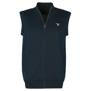 Trending Hot Deal Barbour Dawdon Knit Mens Gilet - Navy