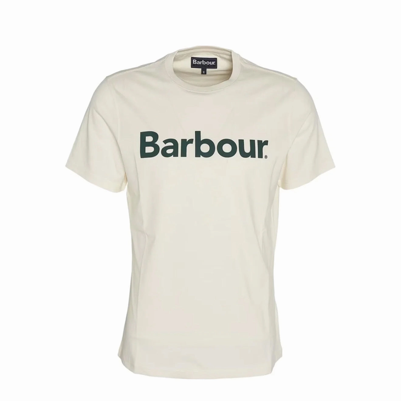 Barbour Logo T-Shirt Whisper White Flash Deal Alert