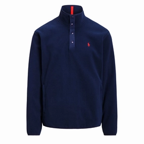 Polo Ralph Lauren Mockneck Pullover Fleece Newport Navy Hot Offer Ending Soon Save More Now
