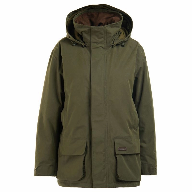 Exclusive Online Offer Best Deal Online Barbour Beaconsfield Waterproof Ladies Jacket - Olive