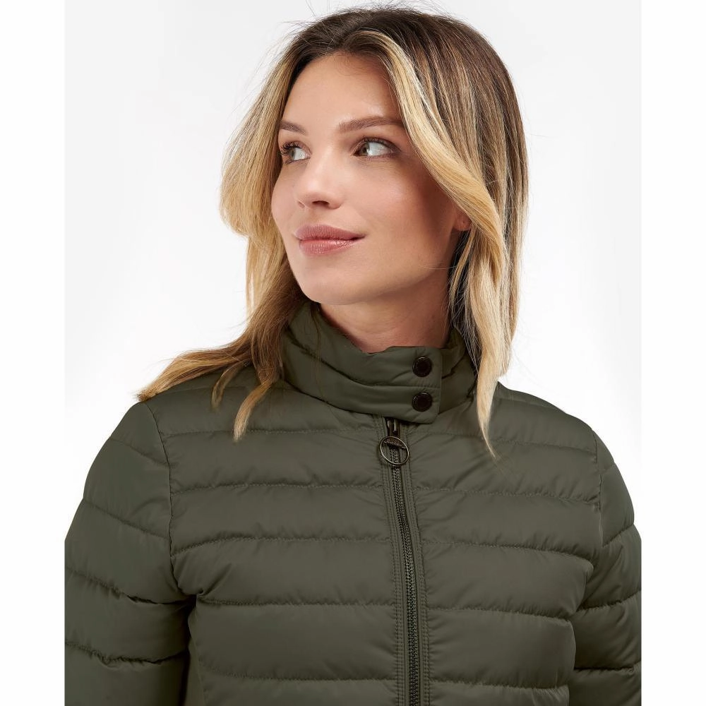Biggest Savings Now Limited Stock Alert Barbour Esme Ladies Quilted Jacket - Olive