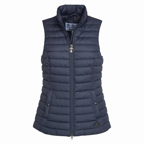 Price Drop Today Big Savings Event Barbour Morwick Ladies Quilted Gilet - Summer Navy