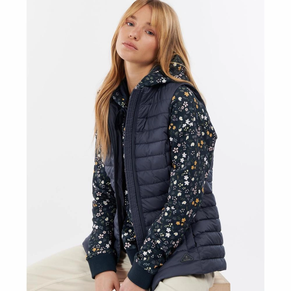 Barbour Morwick Ladies Quilted Gilet - Summer Navy GiftWorthy Sale Unmissable Deal Today