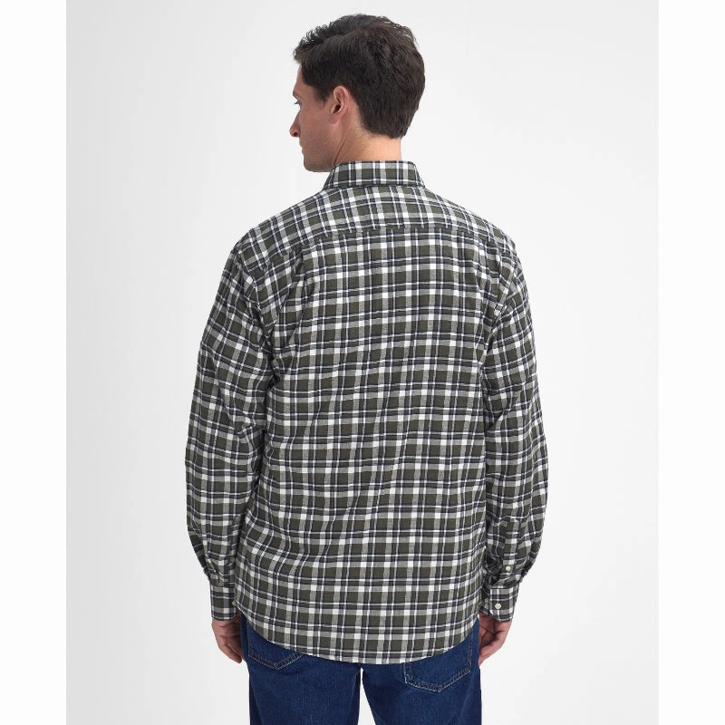 Barbour Turville Mens Regular Fit Shirt - Olive Dont Wait Save