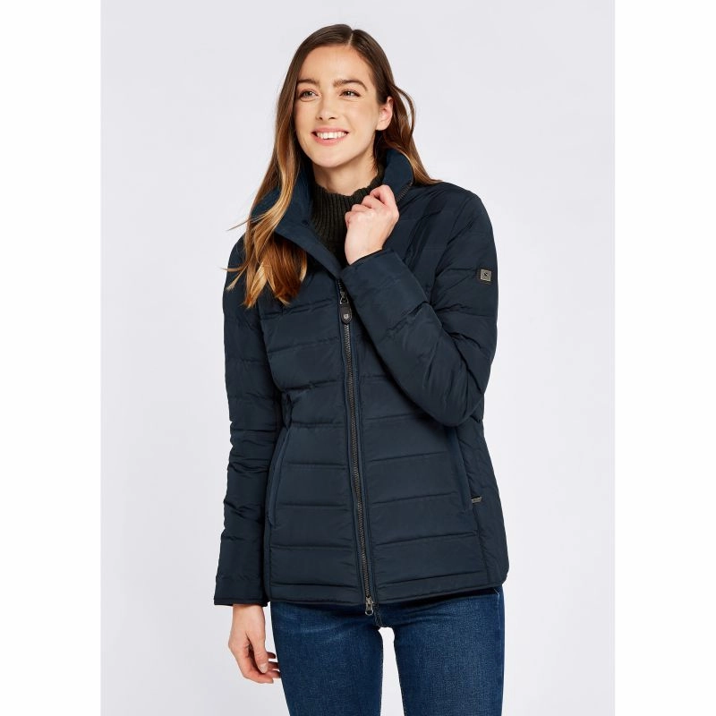 Dubarry Ballinroe Ladies Down Jacket - Navy Grab It Before Gone Dont Wait Save Today