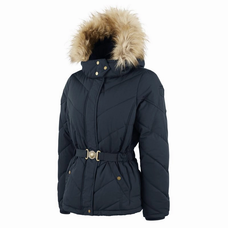 Fairfax & Favor Charlotte Padded Ladies Jacket - Navy Blue Dont Miss This Offer