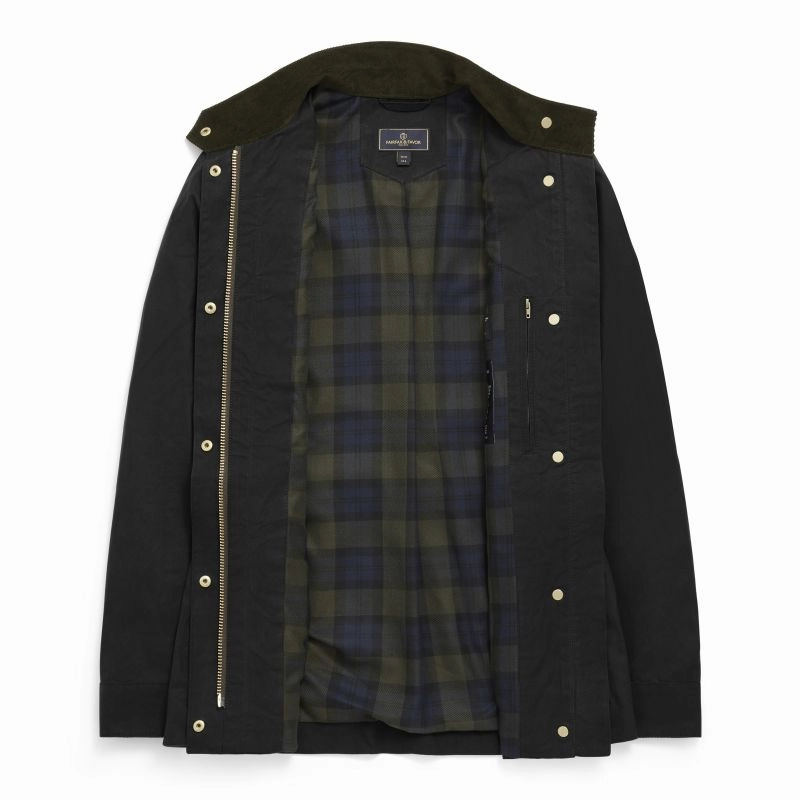 Fairfax & Favor Sadie Wax Safari Ladies Jacket - Black Deal of the Day MustHave Deal