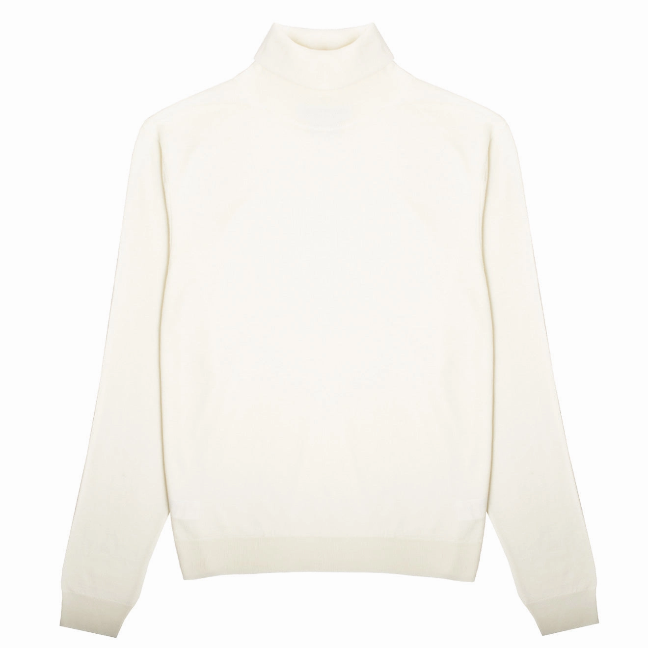 Sunspel Womens Merino Silk Roll Neck Sweater Ivory Dont Miss These Savings Grab Save Today