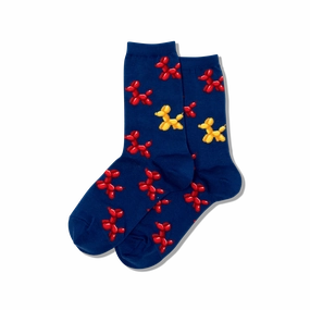 Limited Stock Deals Limited Time Offer Women'S Balloon Dogs Crew Socks