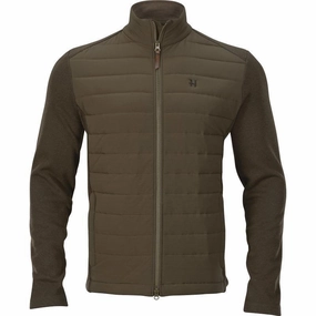 Harkila Retrieve Insulated Mens Full Zip - Dark Warm Olive Gift Sale Event Save Today Only