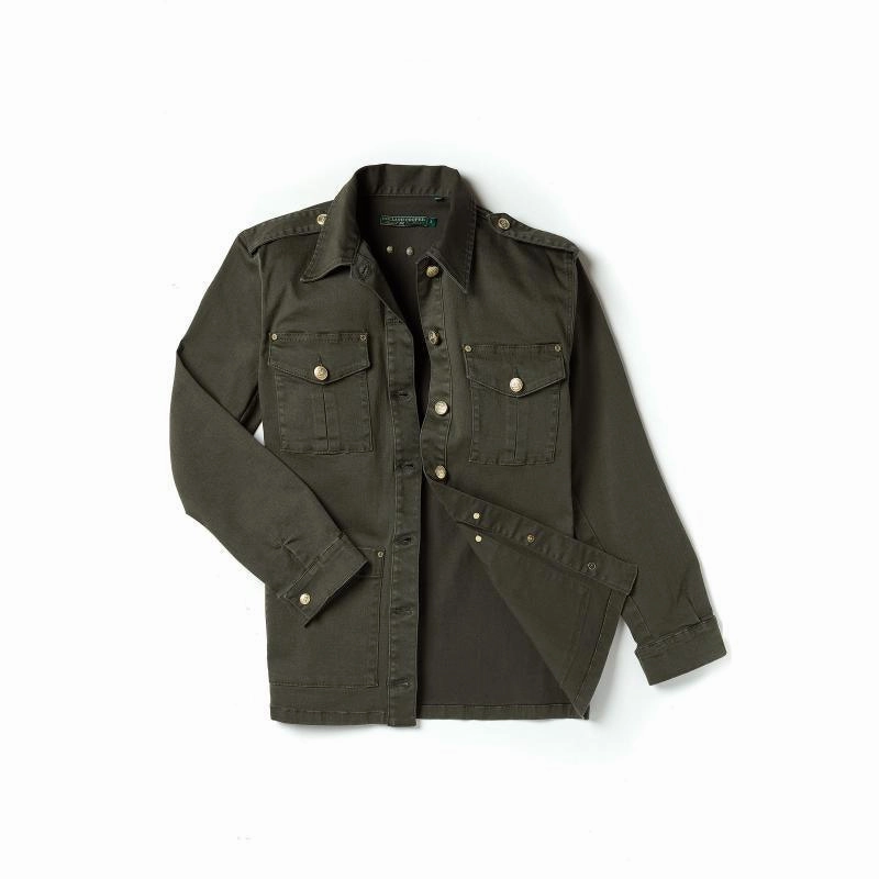 Best Seller Discount Holland Cooper Artillery Ladies Jacket - Hunter Green