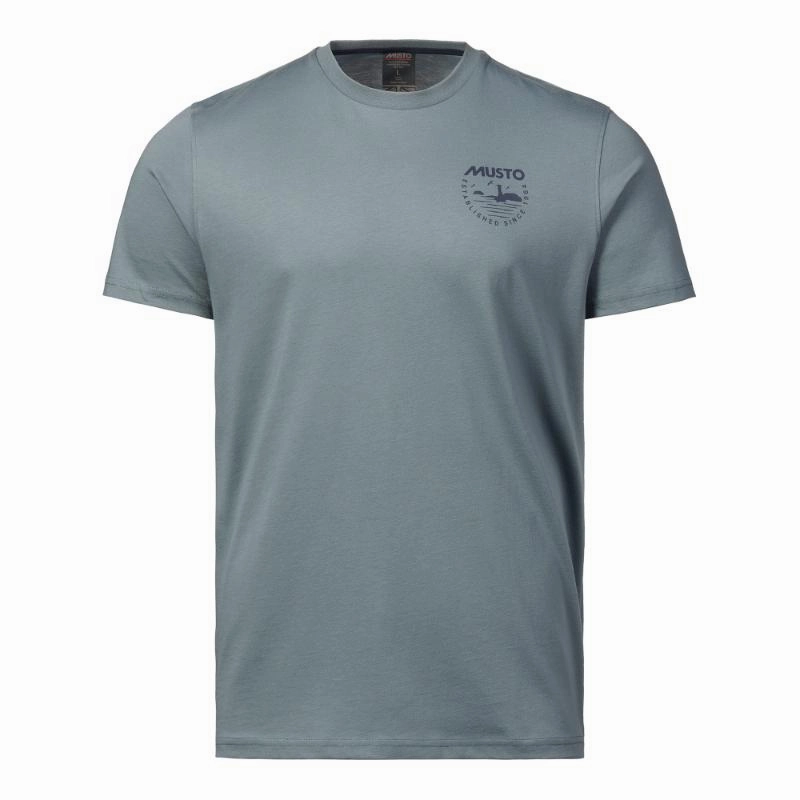 Today Only Savings Grab It Before Gone Musto Marina Ss Mens T-Shirt - Stormy Weather