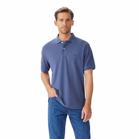 R.M.Williams Rod Mens Polo Shirt  - Blue Gift Sale Event