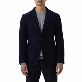 Rodd & Gunn Saint Bathans Cotton Mens Blazer - Navy Hot Sale Frenzy Special Surprise Sale