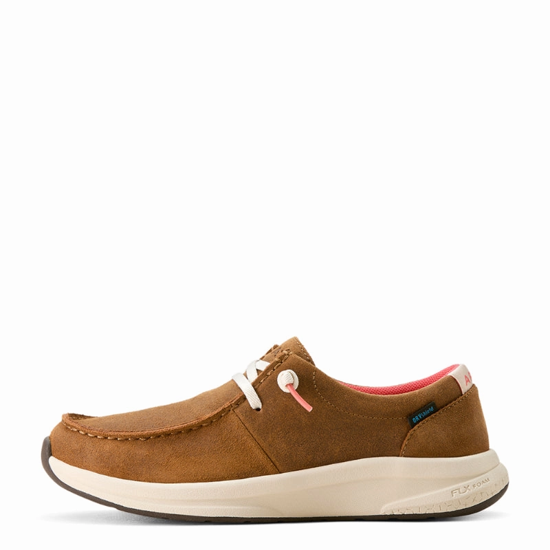 Ariat Buckeye H2O Ladies Waterproof Shoe - Weathered Honey Big Price Drop