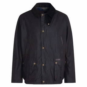 Barbour Halton Mens Wax Jacket - Rustic Brown Trending Now Offer Sweet Deal Inside