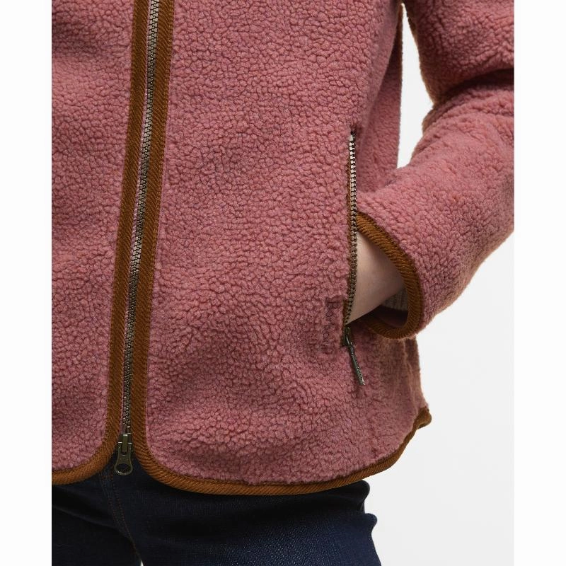Barbour Laven Ladies Fleece Jacket - Arabesque/Classic Dont Miss This Offer