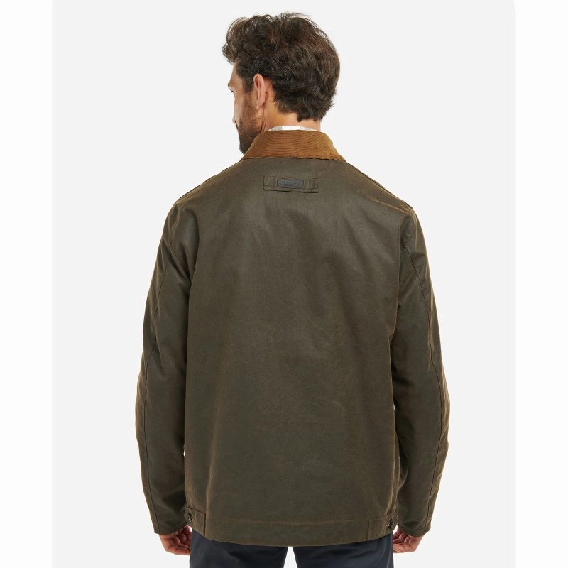 Dont Miss Todays Deal Instant Savings Inside Barbour Meldon Mens Wax Jacket - Brown/Classic Tartan