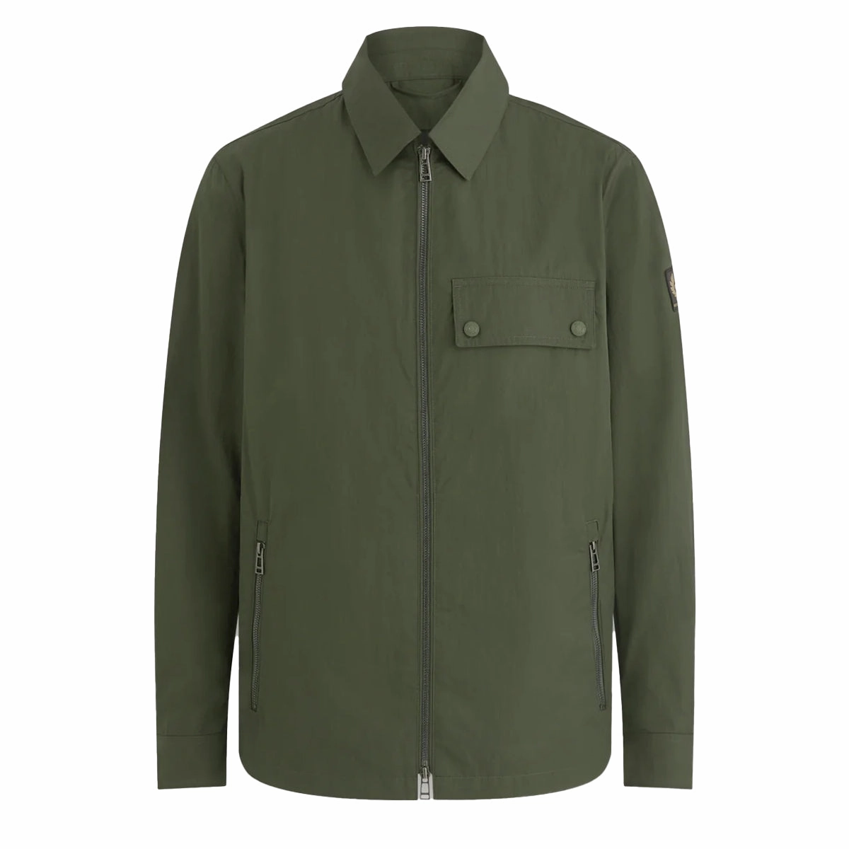 Belstaff Depot Overshirt Tile Green Trendy Picks Today Weekend Flash Offer