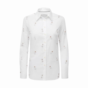 Instant Hot Deal Clearance Alert Now Schoffel Ladies Norfolk Shirt - Jack Russel Print