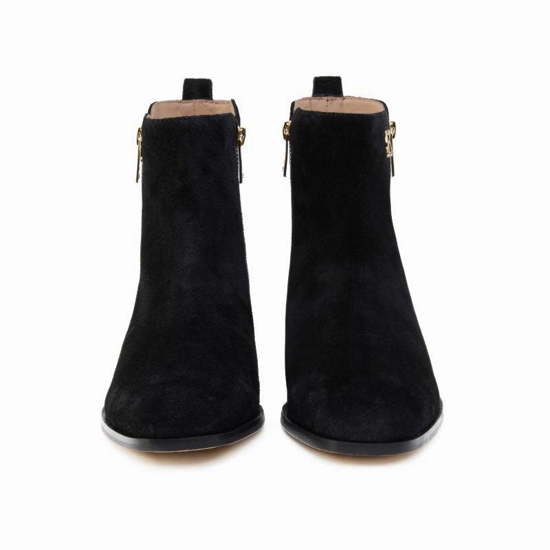 Holland Cooper Zip Chelsea Ladies Boot - Black Clearance Blowout
