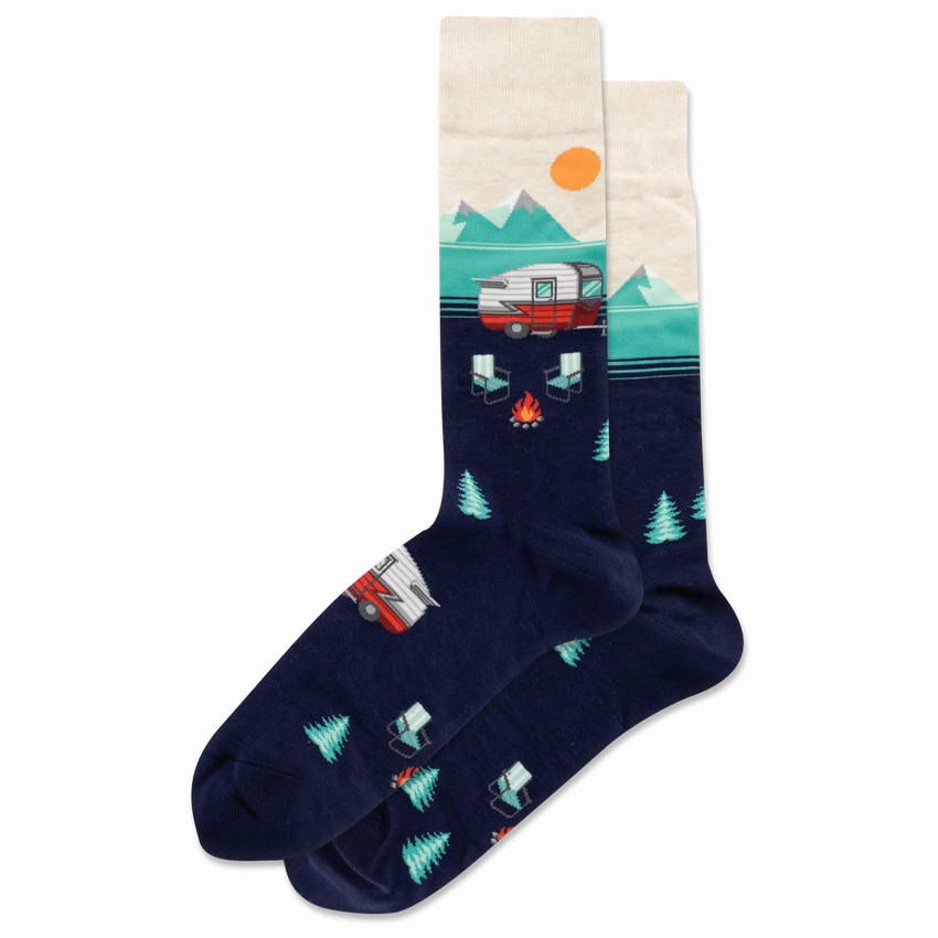 Men'S Camper Scene Crew Socks Grab Your Deal Today GiftWorthy Sale