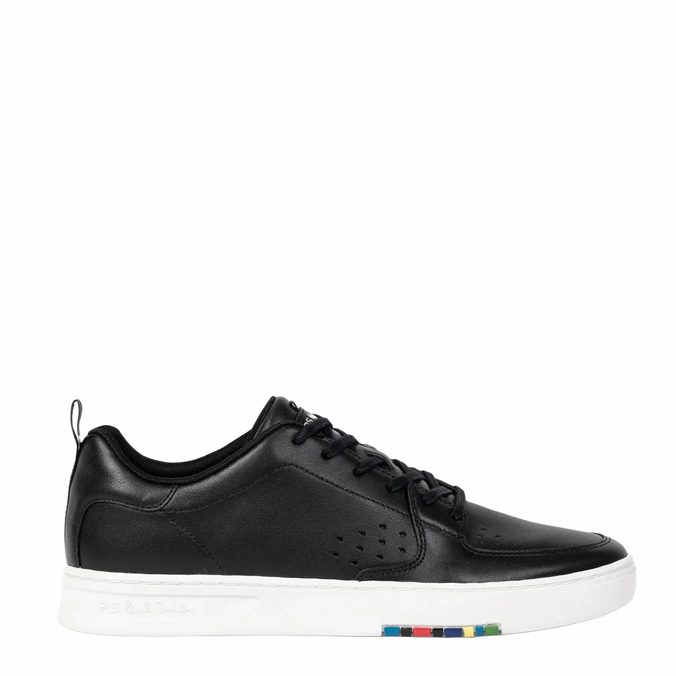 Paul Smith Leather 'Cosmo' Trainers Black Shop Today Save