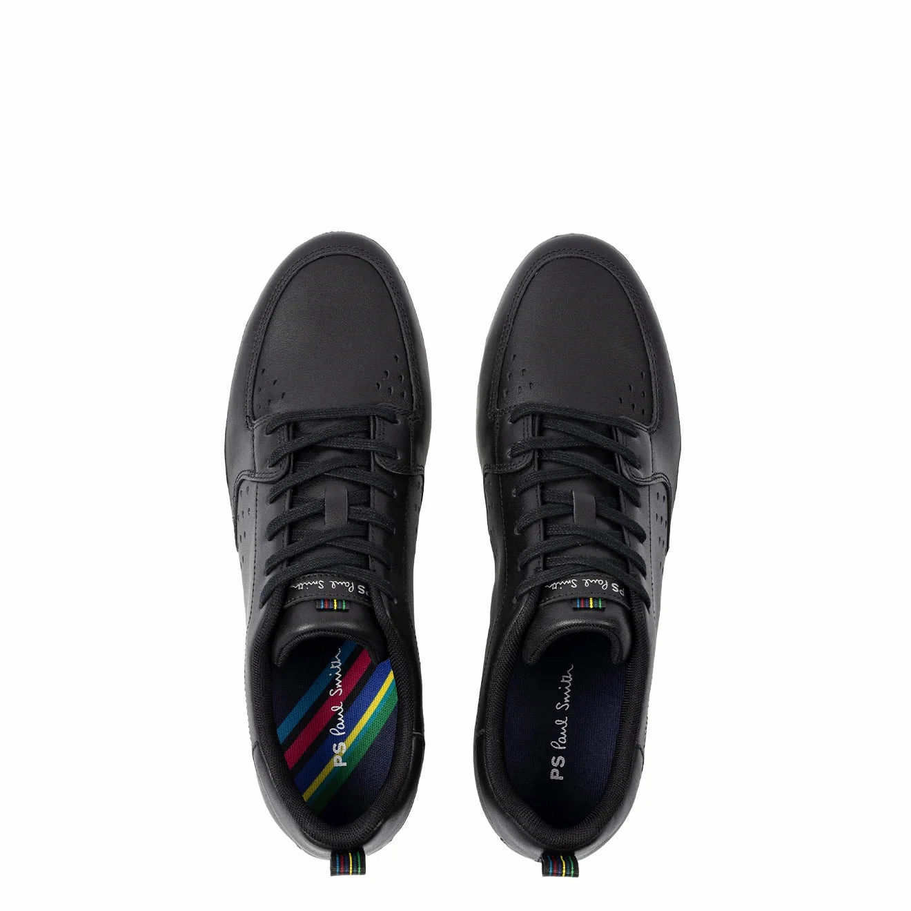Paul Smith Leather 'Cosmo' Trainers Black Grab Your Savings Big Clearance Event