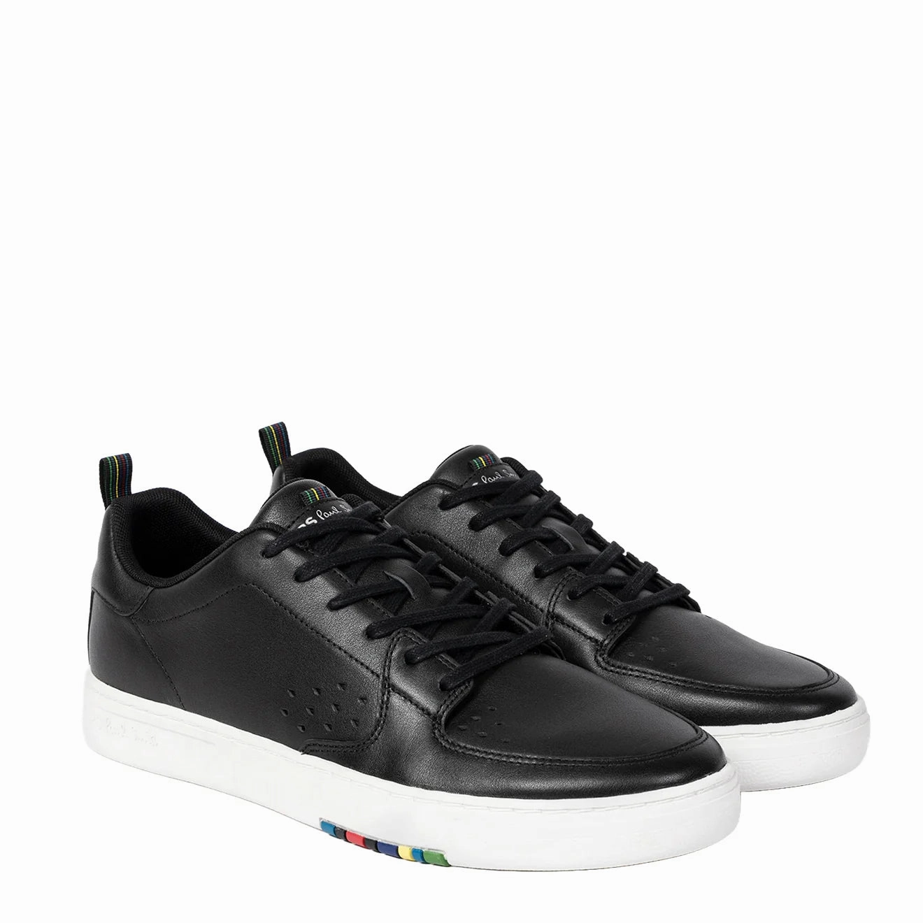 Paul Smith Leather 'Cosmo' Trainers Black Flash Sale Now Online Exclusive Offer
