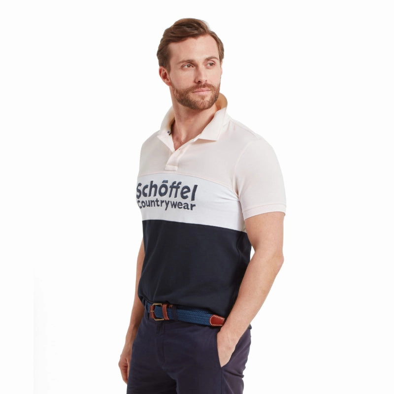 Schoffel Exeter Heritage Polo Shirt - Pale Pink Shop Todays Picks