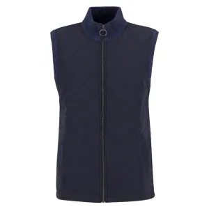 Barbour Shoveler Mens Knitted Gilet - Navy Shop Hot Picks Special Steal Event