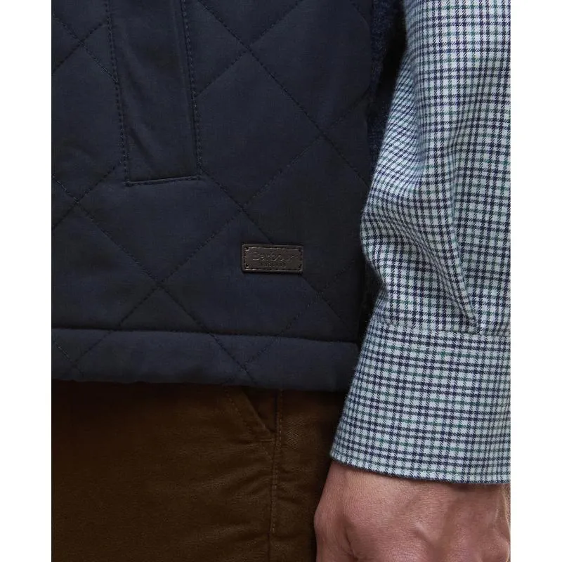 Barbour Shoveler Mens Knitted Gilet - Navy Grab Your Hot Pick
