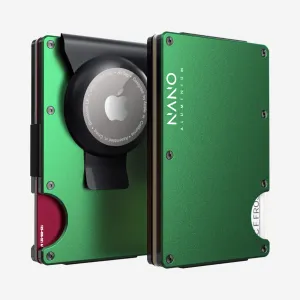 Todays Hot Savings Hot Deals Today Airtag Money Clip Wallet (Viper Green)